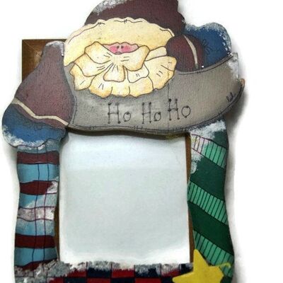 Photo frame with Santa Claus