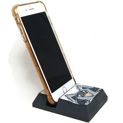 Smartphone holder with cat - Home decoration