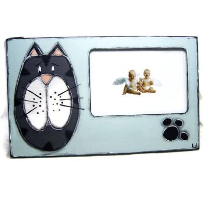 Cat photo frame - Home decoration