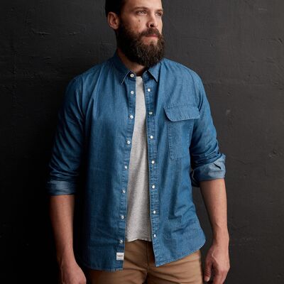 chemise denim