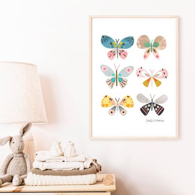 Butterfly Children's wall art