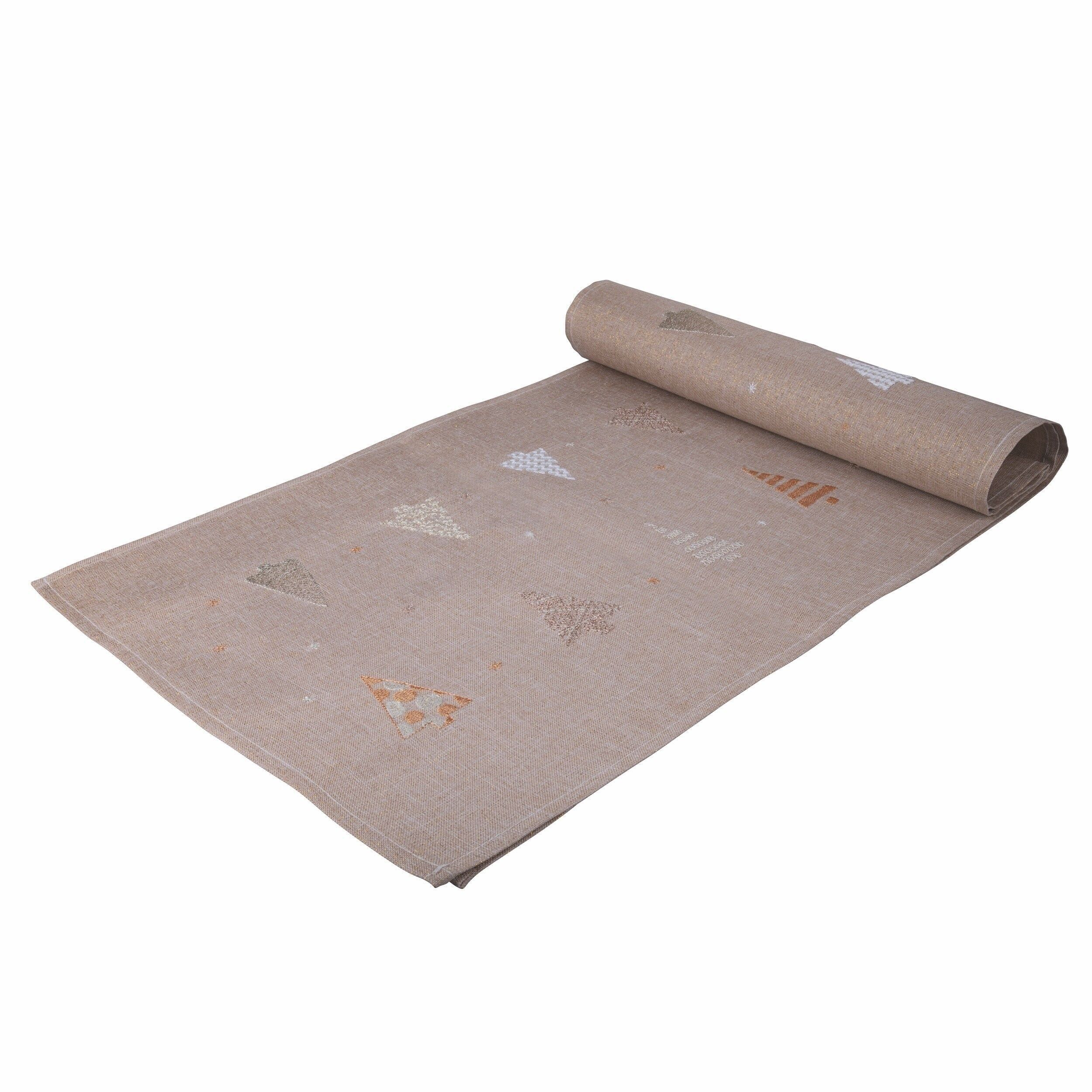 ARBRES DE CHEMIN DE NOËL BEIGE 175X40 CM