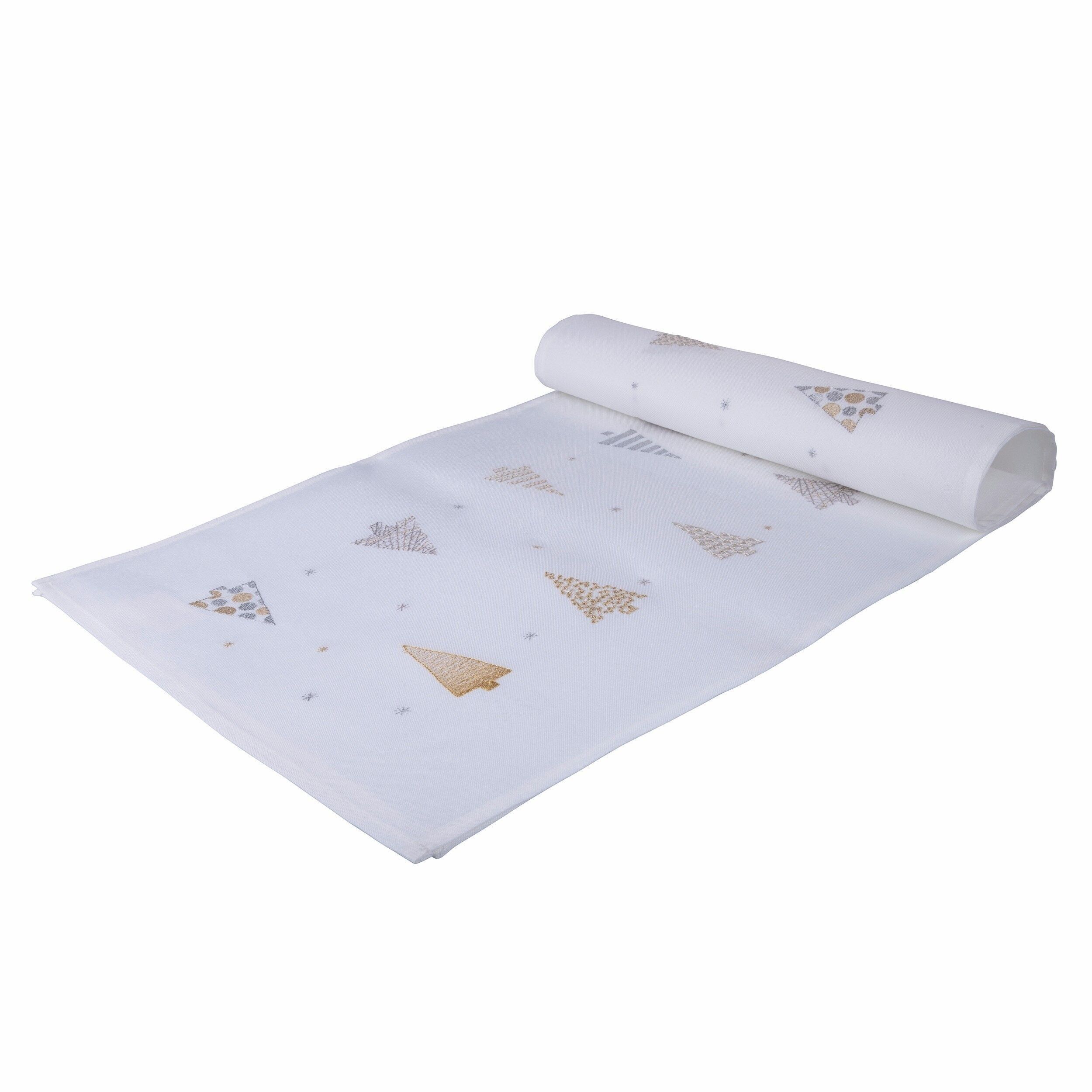 ARBRES DE CHEMIN DE NOËL BLANC 175X40 CM