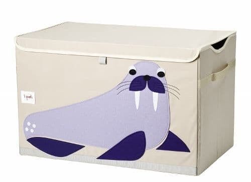 3 Sprouts Toy Chest Walrus Purple