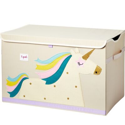 3 Sprouts Toy Chest Unicorn