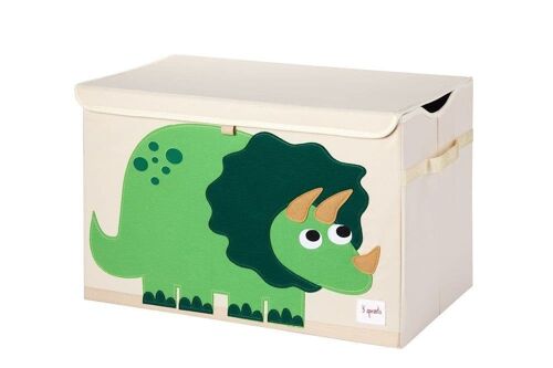 3 Sprouts Toy Chest Dino Green