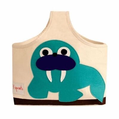3 Sprouts Storage Caddy Walrus Blue