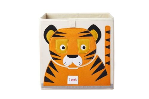 3 Sprouts Storage Box Tiger