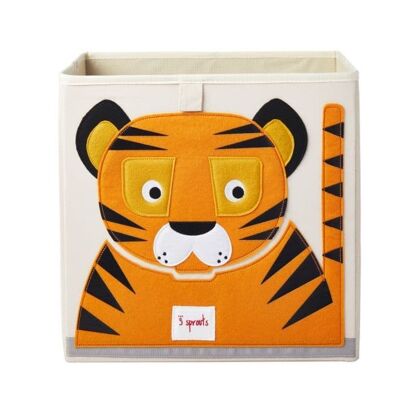 3 Sprouts Storage Box Tiger