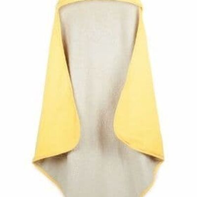 3 Sprouts Hooded Towel Monkey Yellow