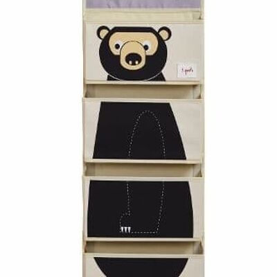 Orso organizer da parete con 3 germogli