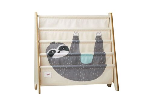 3 Sprouts Book Rack Sloth/Grey