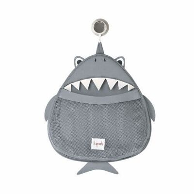 Rangement de bain 3 Sprouts gris requin