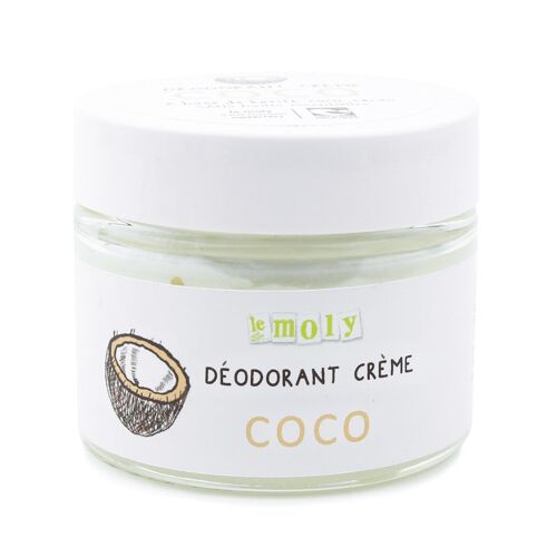 Déodorant bio crème Coco - 100% naturel