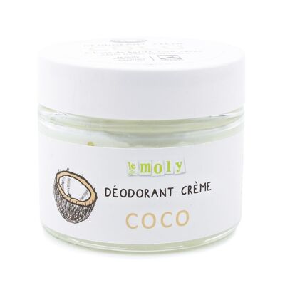 Coco cream organic deodorant - 100% natural