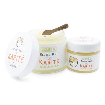 Beurre brut de karité Nilotica bio et équitable - Nourrissant - 50 mL 2