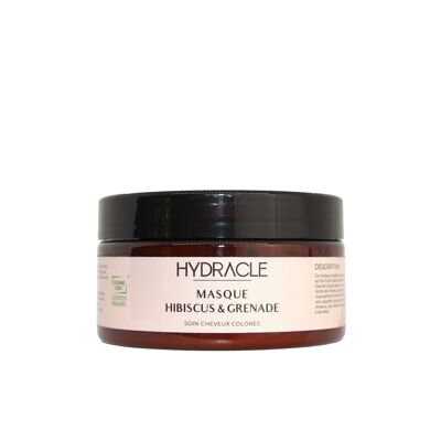 Hibiscus & Pomegranate colored hair mask