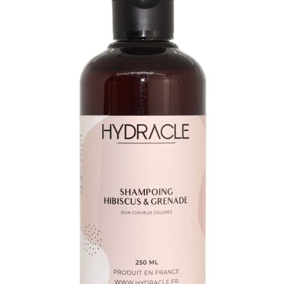 Shampoo für gefärbtes Haar mit Hibiskus und Granatapfel