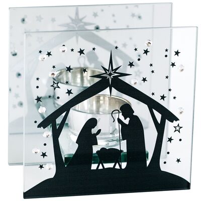 Tealight Holder - Mary & Joseph