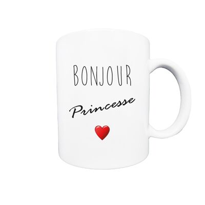 Mug Bonjour Princesse