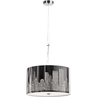 Suspension 3104AL Argent - abat jour metal