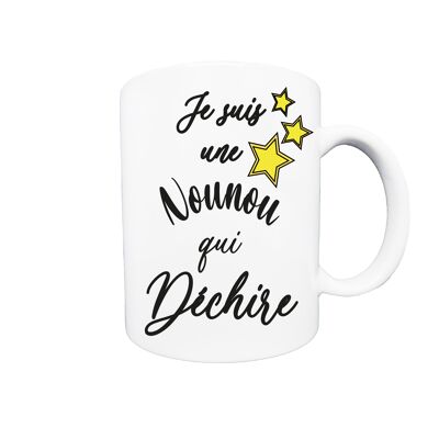 Mug Nounou qui déchire