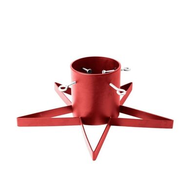 Christmas Tree Stand Star - Red