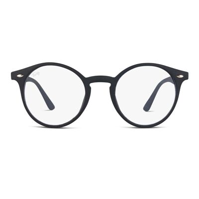 JAGER Rubber Black - Lunettes anti-lumière bleue