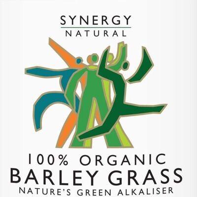 Synergy Polvo de Hierba de Cebada Orgánica Natural - 500g