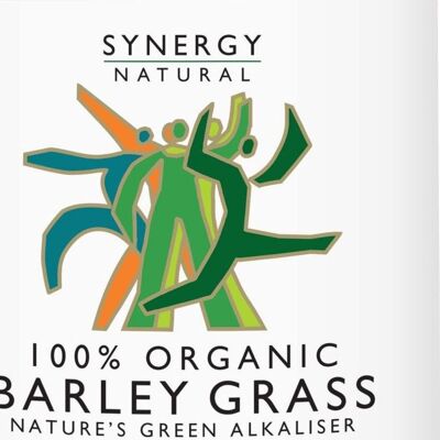 Synergy Polvere d'erba d'orzo biologica naturale - 500 g