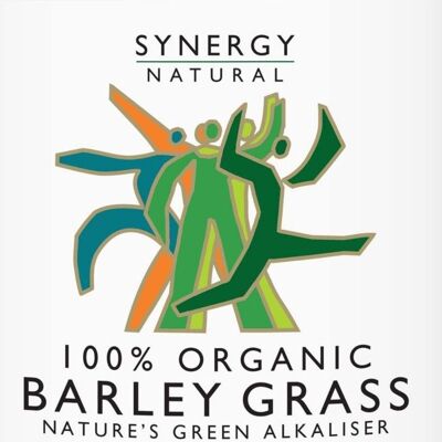 Synergy Polvo de Hierba de Cebada Orgánica Natural - 100g