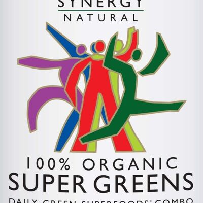 Synergy Natural Organic Super Greens Compresse