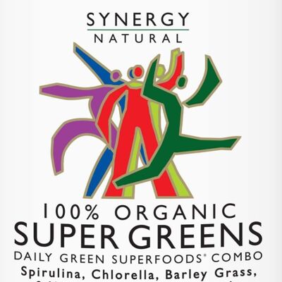 Synergy Natural Organic Super Greens-Pulver