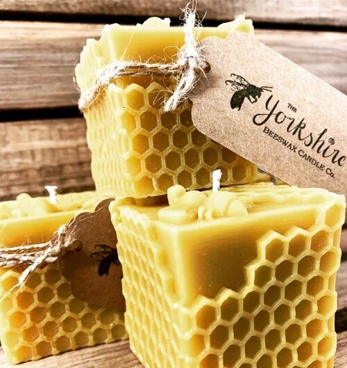 Honeycomb Candle Cubes