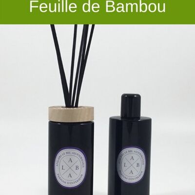 Diffuseur par Capillarité 200 ml - Parfum Feuille de Bambou
