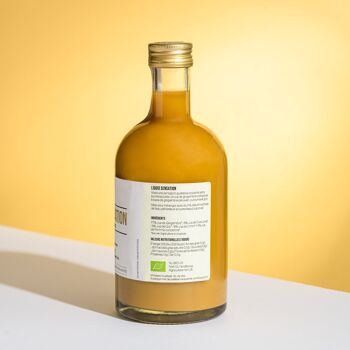Sensation Liquide 500ml | Jus de gingembre sans alcool | Sans sucres ajoutés | Thé au gingembre | coup de gingembre 3