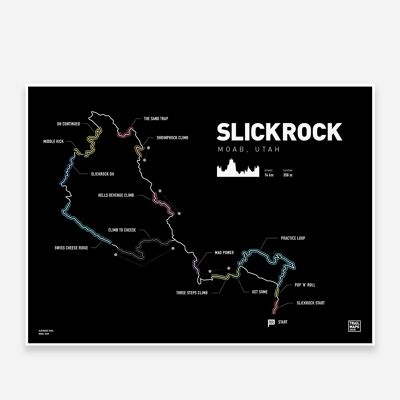 Slickrock Utah Kunstdruck