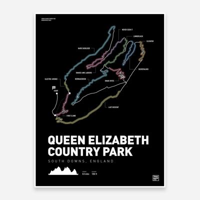 Queen Elizabeth Country Park Art Print