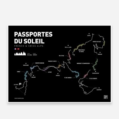 Stampa artistica di passaporti du Soleil