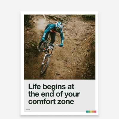 Das Leben beginnt am Ende Ihrer Komfortzone