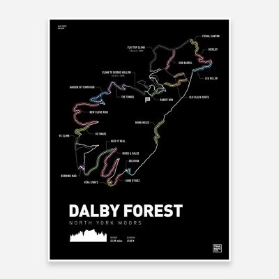 Forêt de Dalby Impression artistique