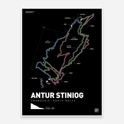 Antur Stiniog Lámina artística