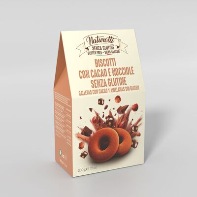 Naturotti Gluten-Free Cocoa and Hazelnut Biscuits