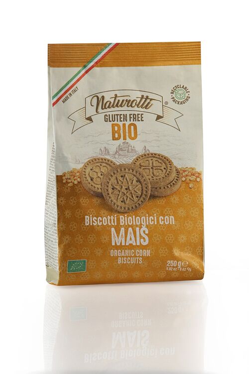 Biscotti con MAIS & senza glutine Naturotti