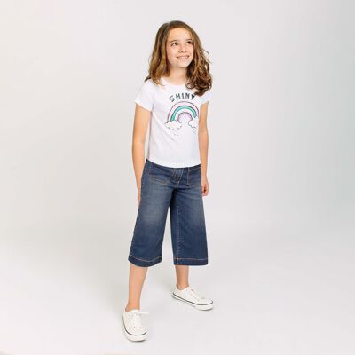 Girl's blue jeans PACULOTE
