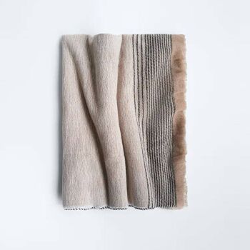 Echarpe femme | hiver | laine | multicolore | 200x100cm 4