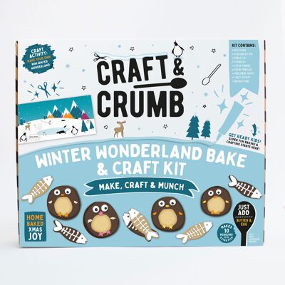 Christmas winter wonderland bake and craft kit