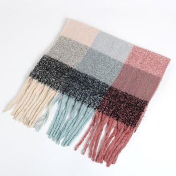 Echarpe femme | hiver | laine | multicolore | 200x45cm 2