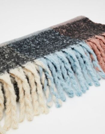 Echarpe femme | hiver | laine | multicolore | 200x45cm 3