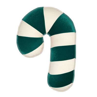 “Green Lollipop” Patchwork Pillow